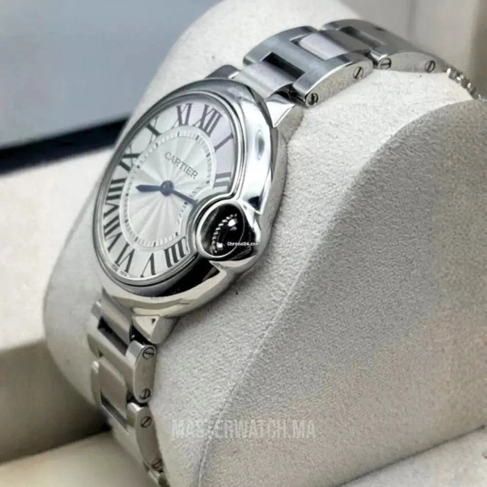 Montre Ballon Bleu de Cartier Silver Pour Femme