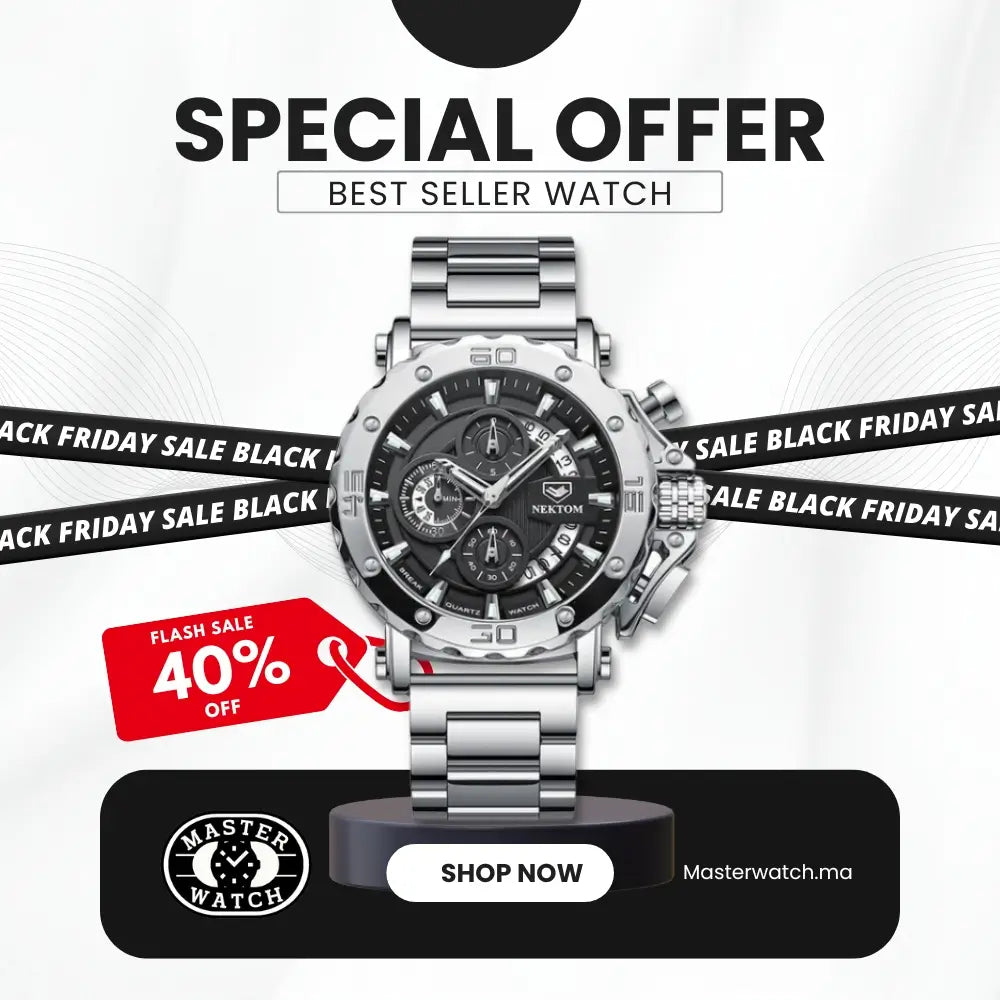 Montre NT29  Explorer Series Grey Waterproof