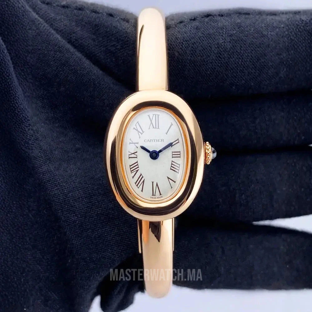 Montre Cartier Baignoire Gold Rose Pour Femme