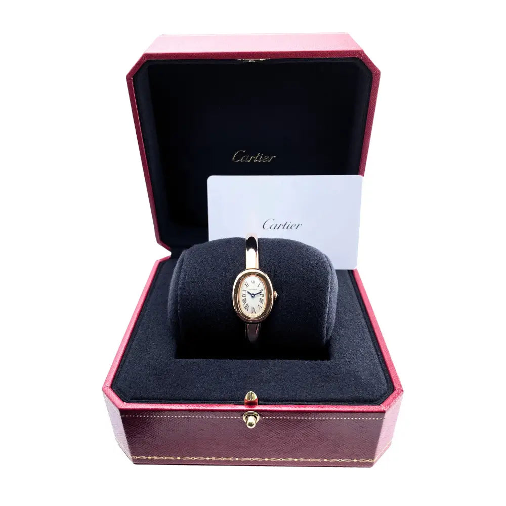 Montre Cartier Baignoire Gold Rose Pour Femme