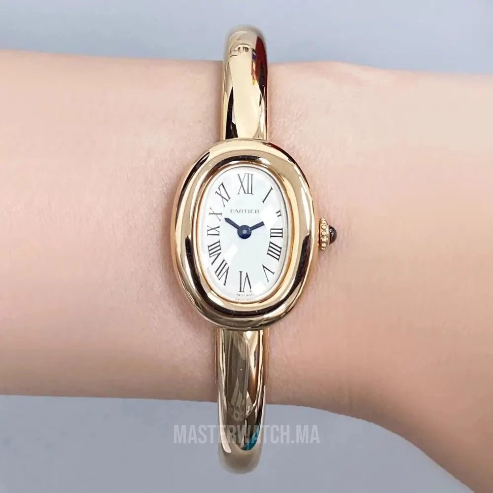 Montre Cartier Baignoire Gold Rose Pour Femme