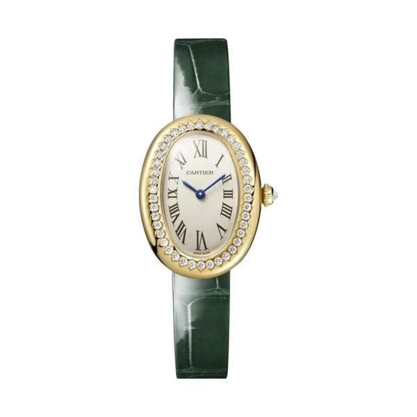 Montre Cartier Baignoire Green Pour Femme
