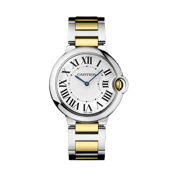 Montre Ballon Bleu de Cartier Two Tone Pour Femme
