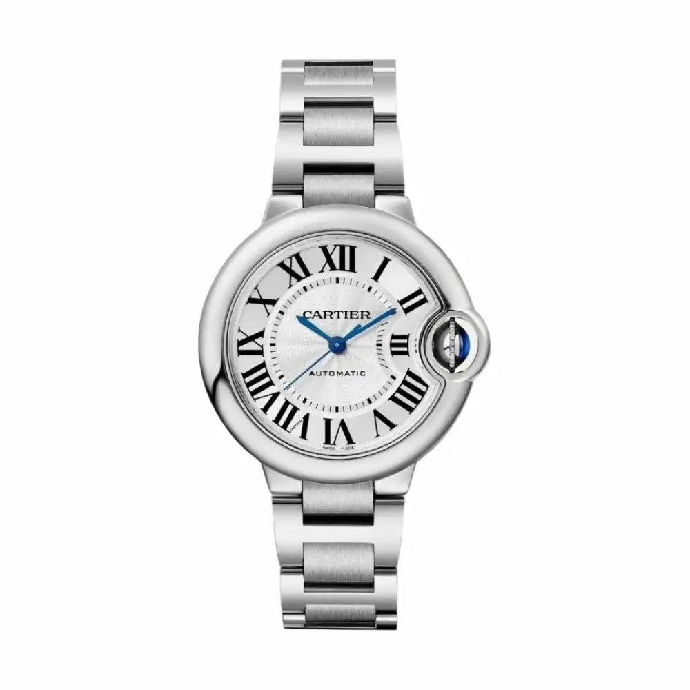 Montre Ballon Bleu de Cartier Silver Pour Femme