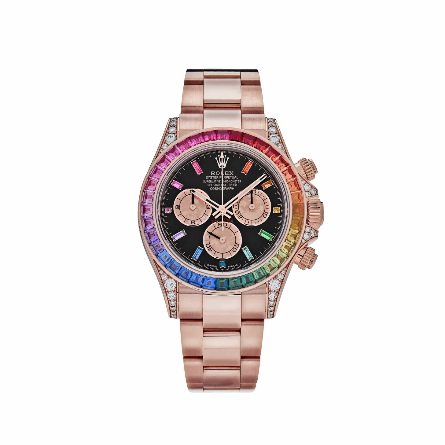 Daytona Rainbow Rose Gold 40mm
