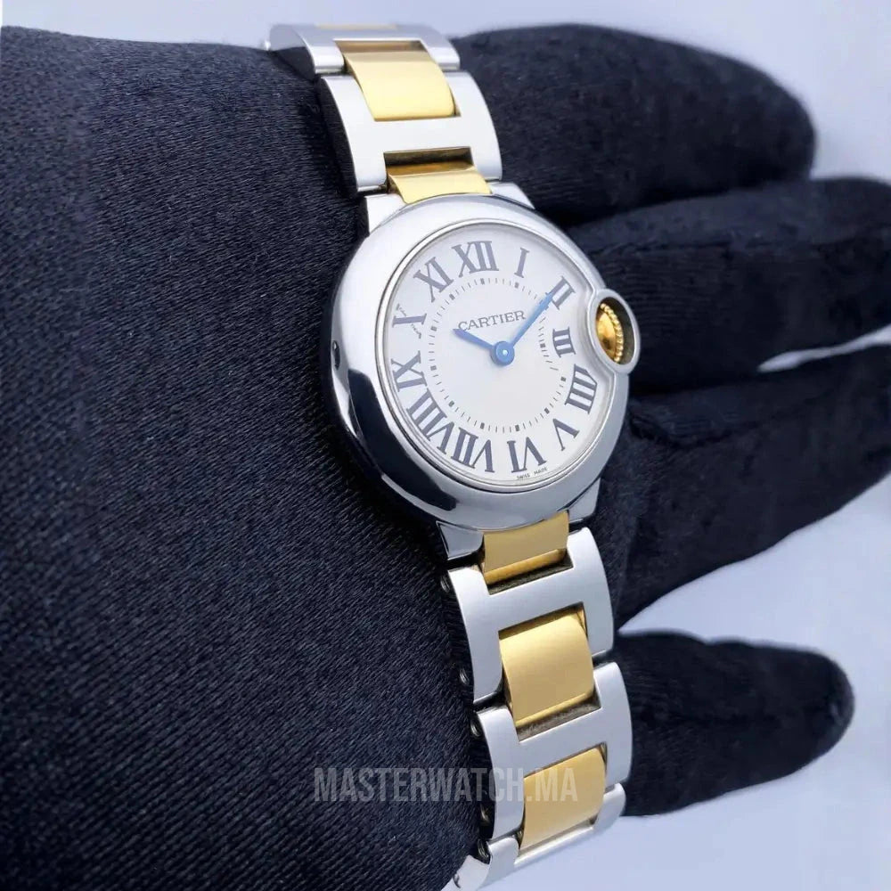 Montre Ballon Bleu de Cartier Two Tone Pour Femme