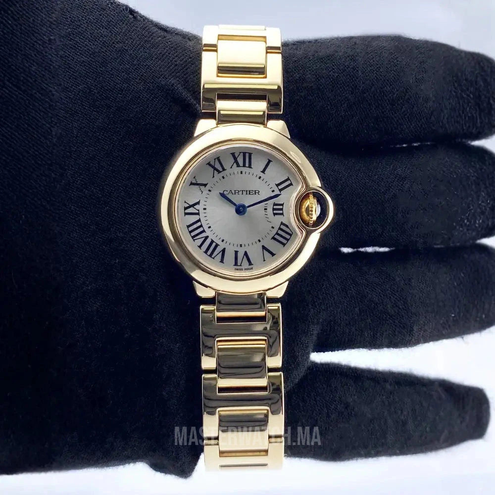 Montre Ballon Bleu de Cartier Gold Pour Femme