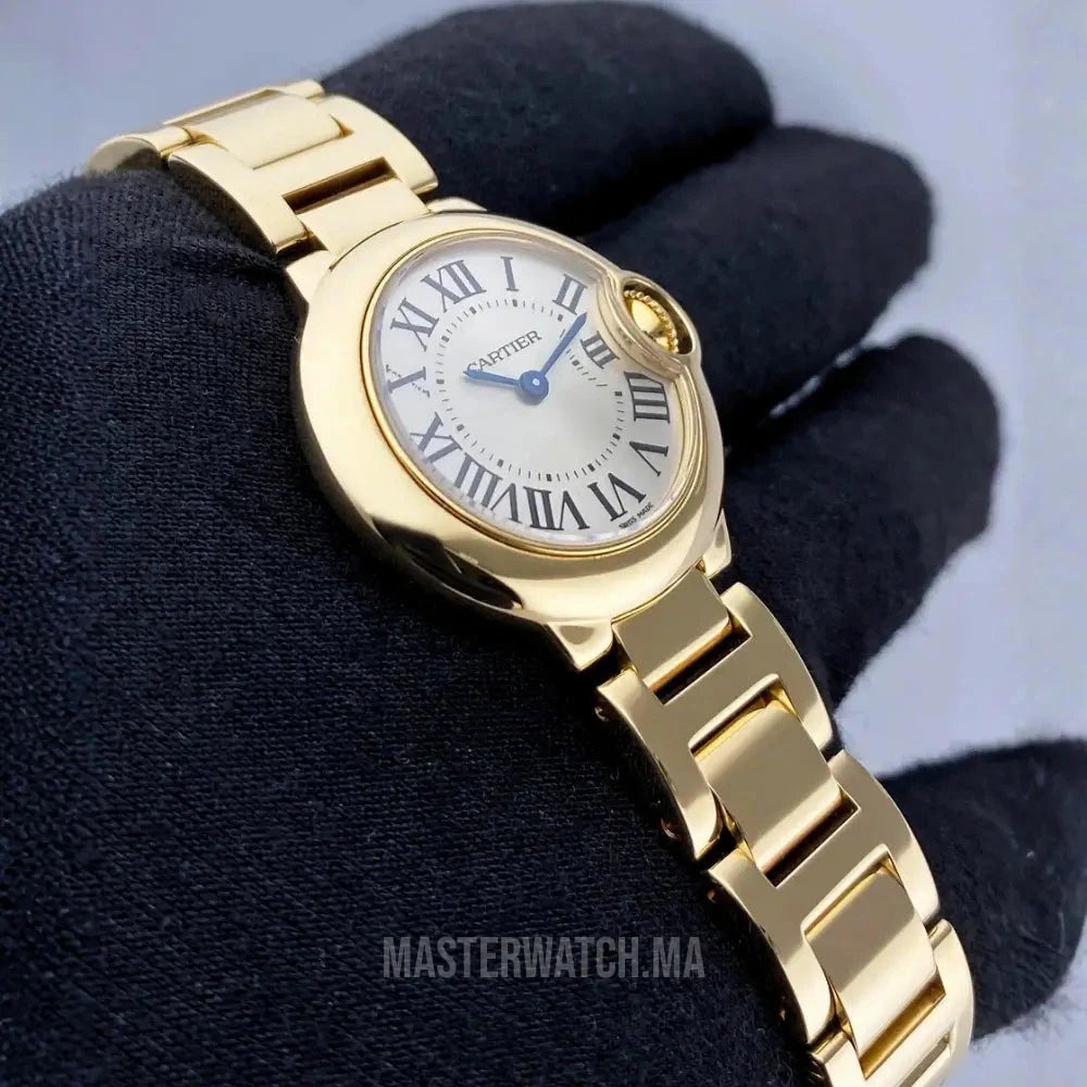 Montre Ballon Bleu de Cartier Gold Pour Femme