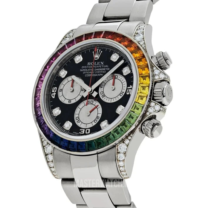Daytona Rainbow Silver 40mm