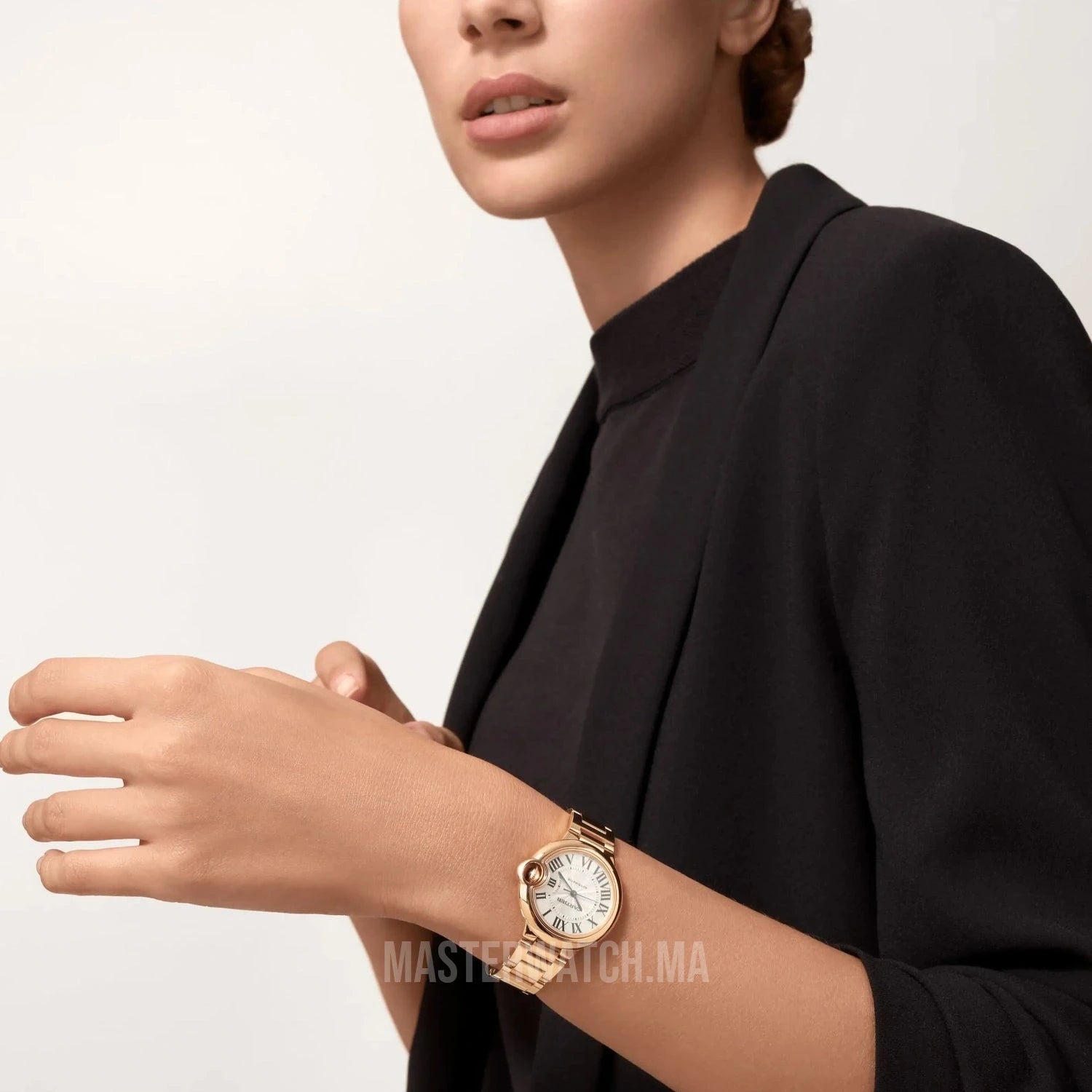 Montre Ballon Bleu de Cartier Gold Pour Femme