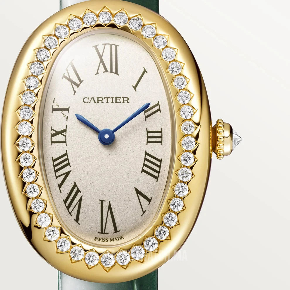 Montre Cartier Baignoire Green Pour Femme