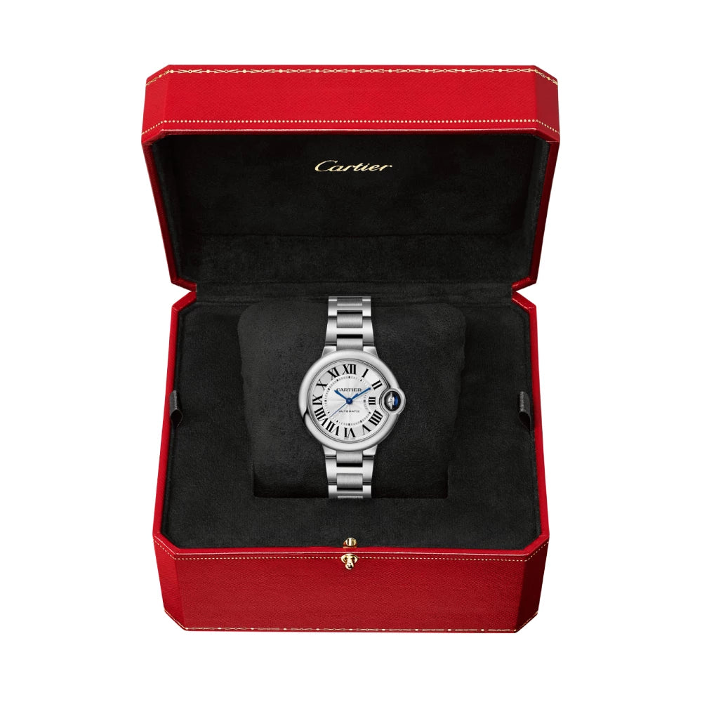 Montre Ballon Bleu de Cartier Silver Pour Femme