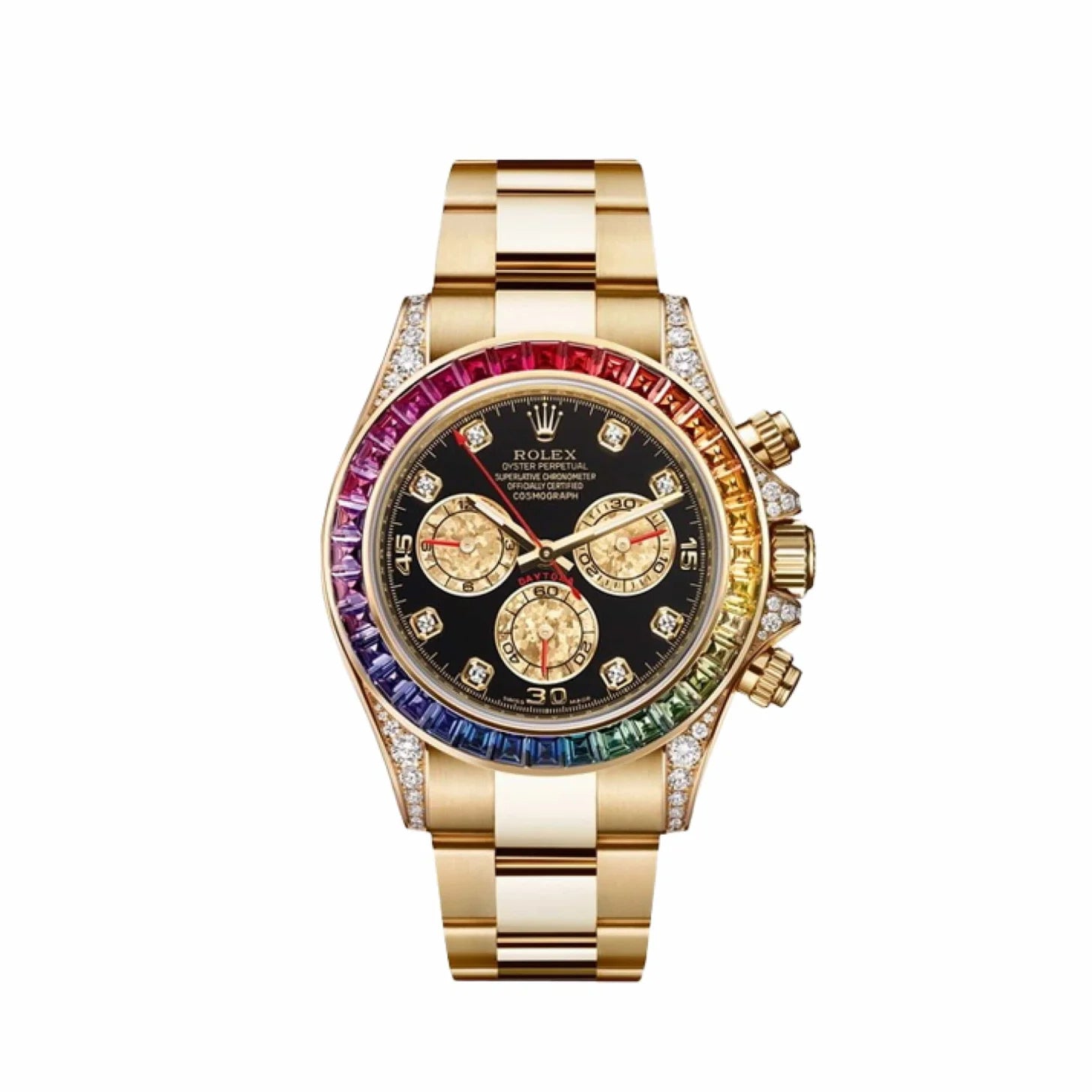 Daytona Rainbow Gold 40mm