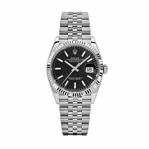 Datejust - 41mm Black Dial Jubilee