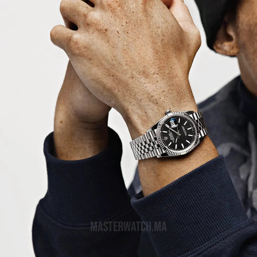 Datejust - 41mm Black Dial Jubilee