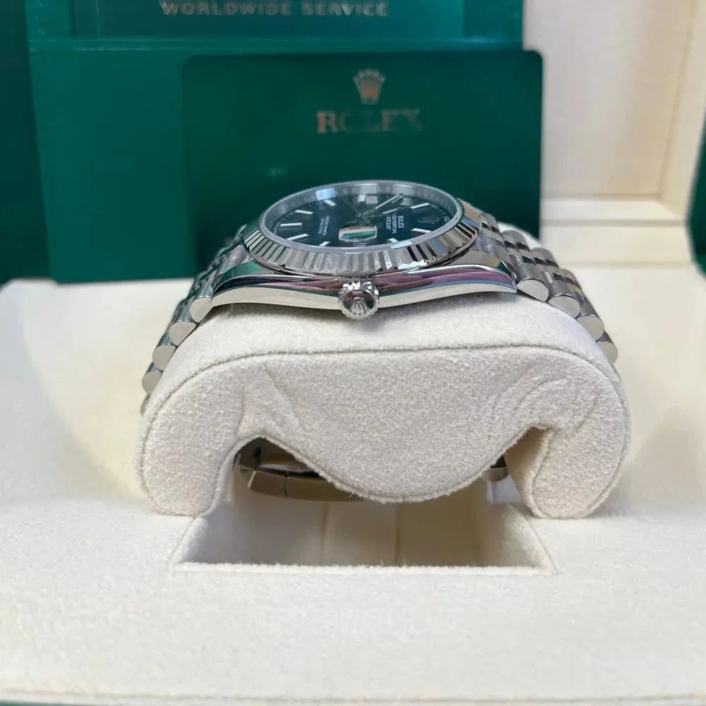 Datejust - 41mm Blue Dial Jubilee