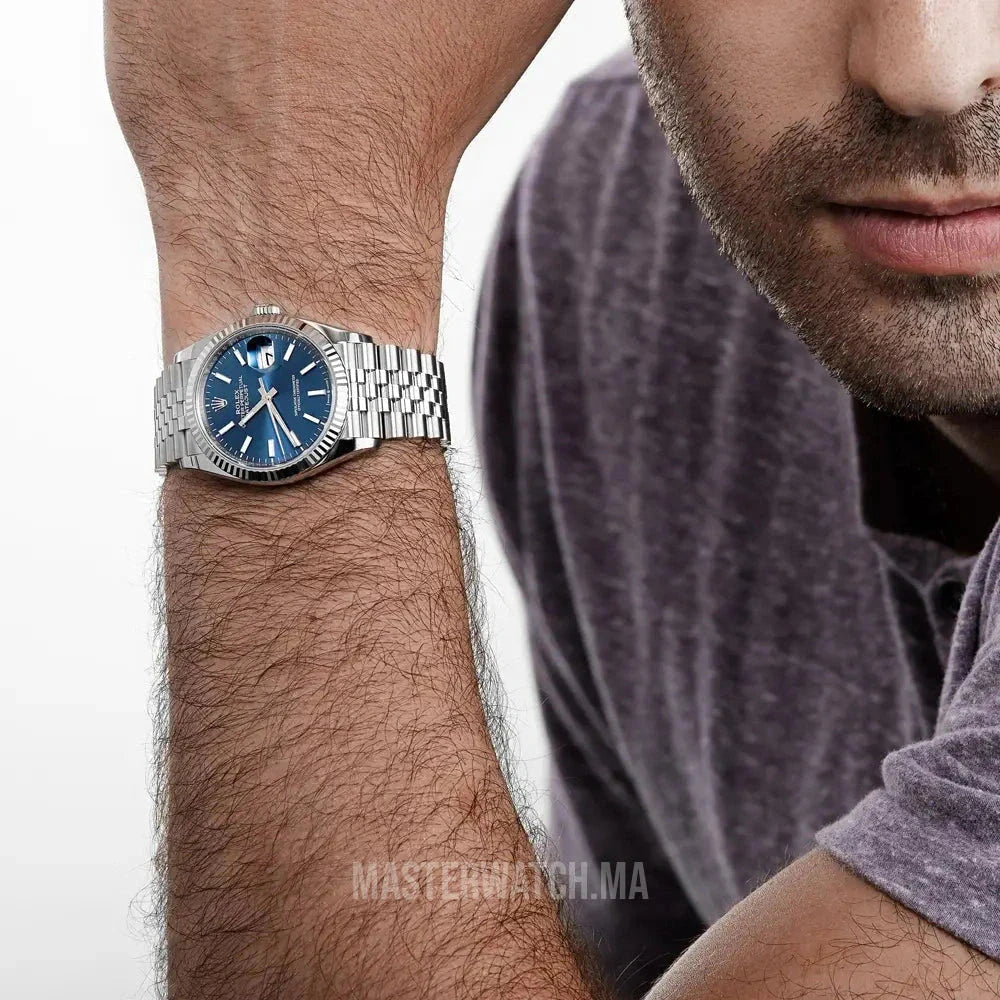 Datejust - 41mm Blue Dial Jubilee