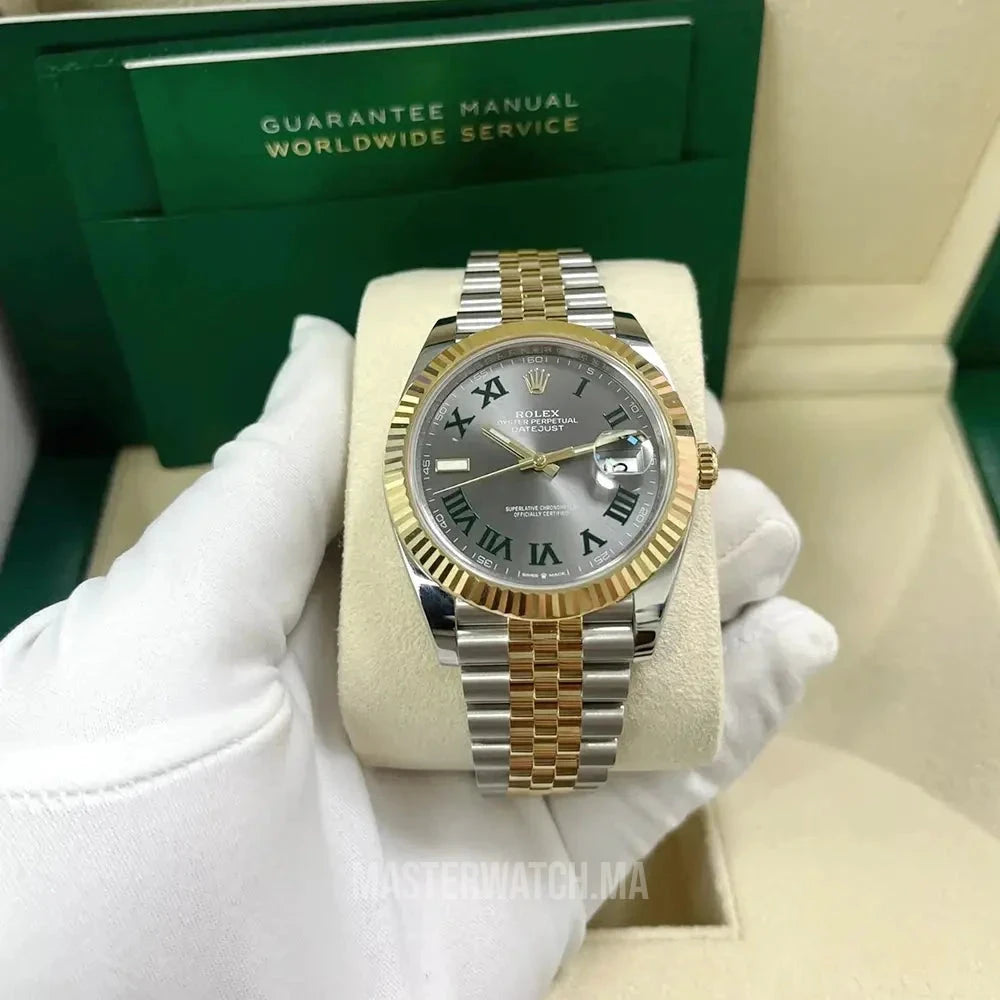 Datejust - 41mm Wimbledon Two Tone