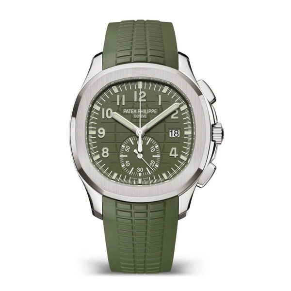 PP Aquanaut Chronograph Khaki Green Dial
