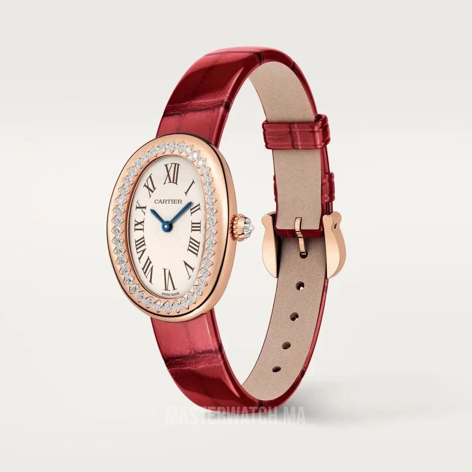 Montre Cartier Baignoire Red Pour Femme