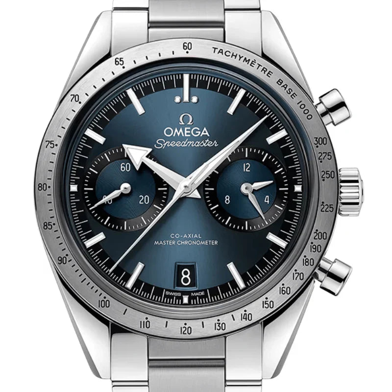 Ω Speedmaster 57 Bleu