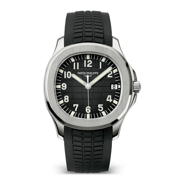 PP Aquanaut White Gold/ Black Embossed Dial