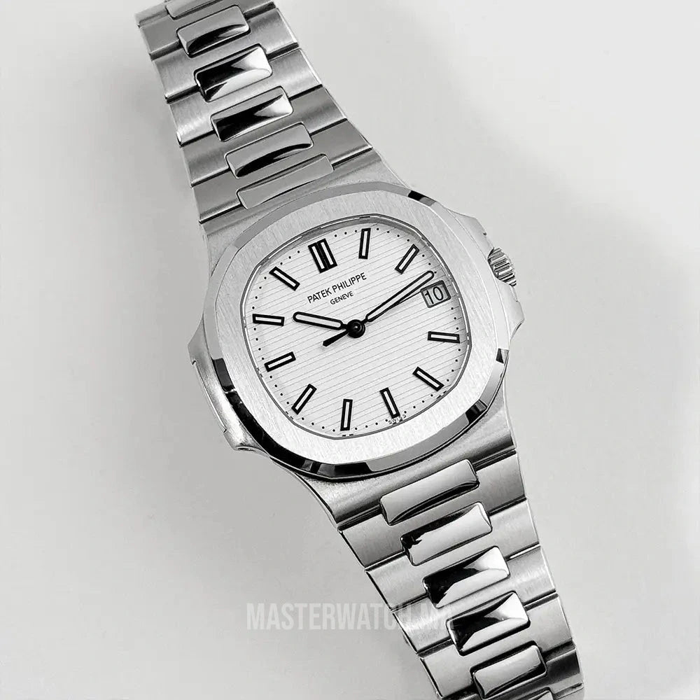 PP Nautilus 40mm White Dial