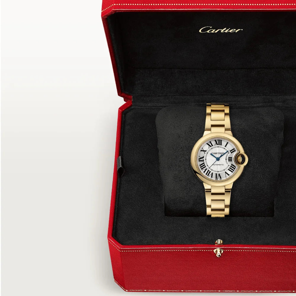 Montre Ballon Bleu de Cartier Gold Pour Femme