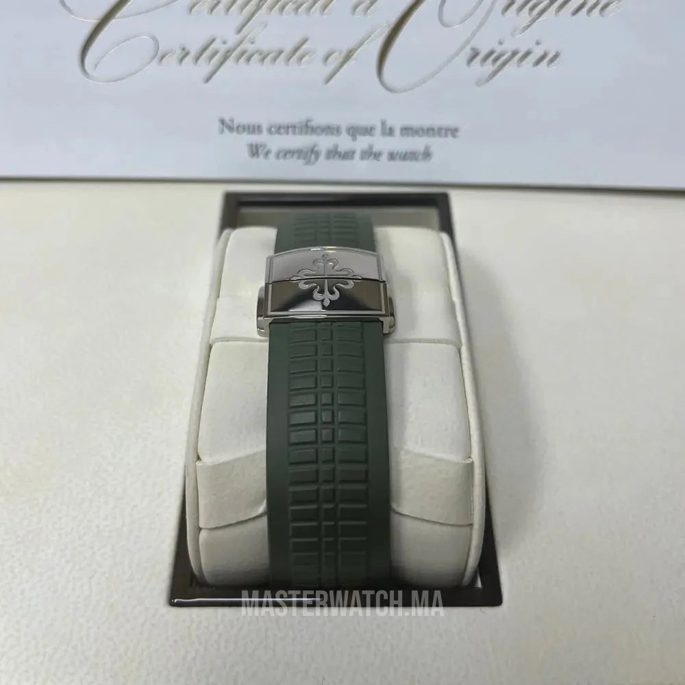 PP Aquanaut Chronograph Khaki Green Dial