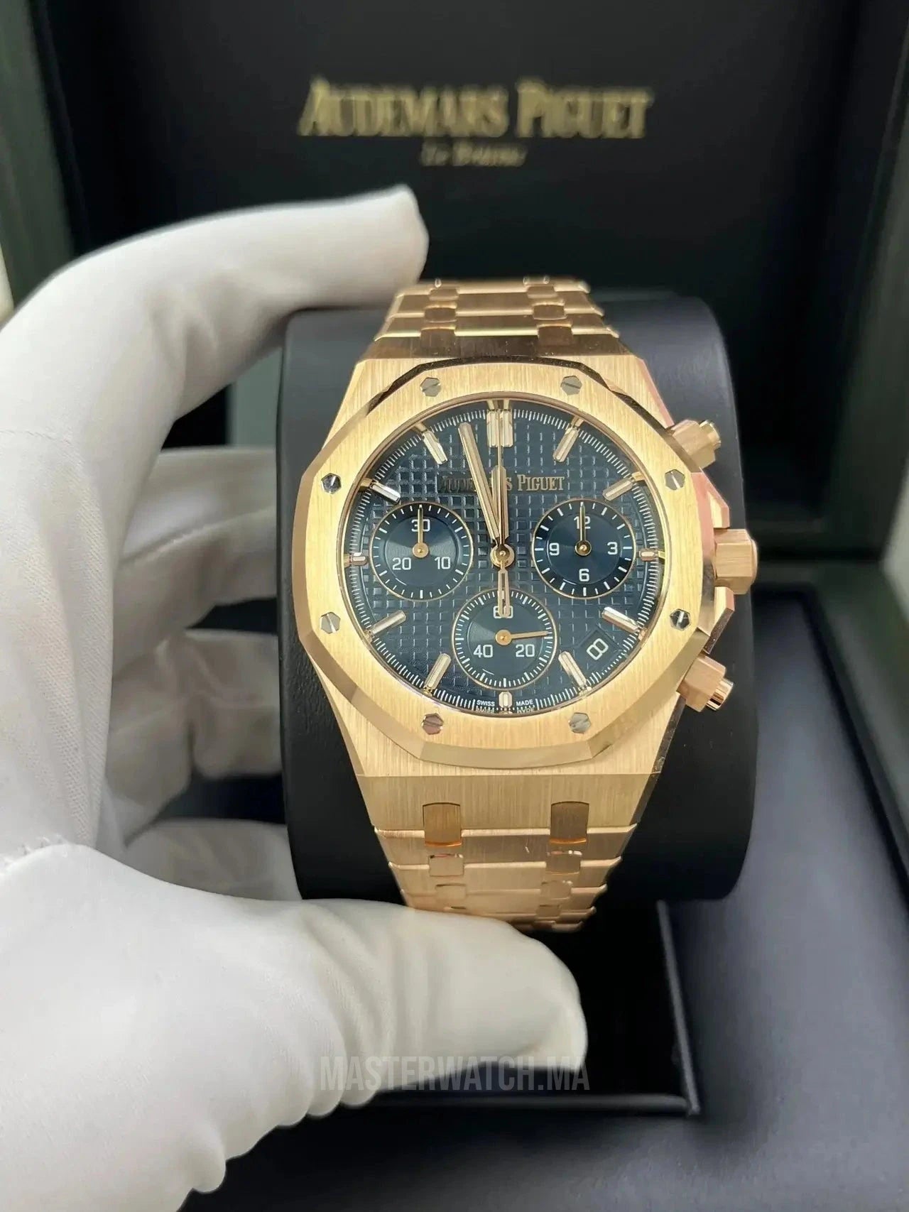 AP Royal Oak Chronograph 41 mm Blue Dial