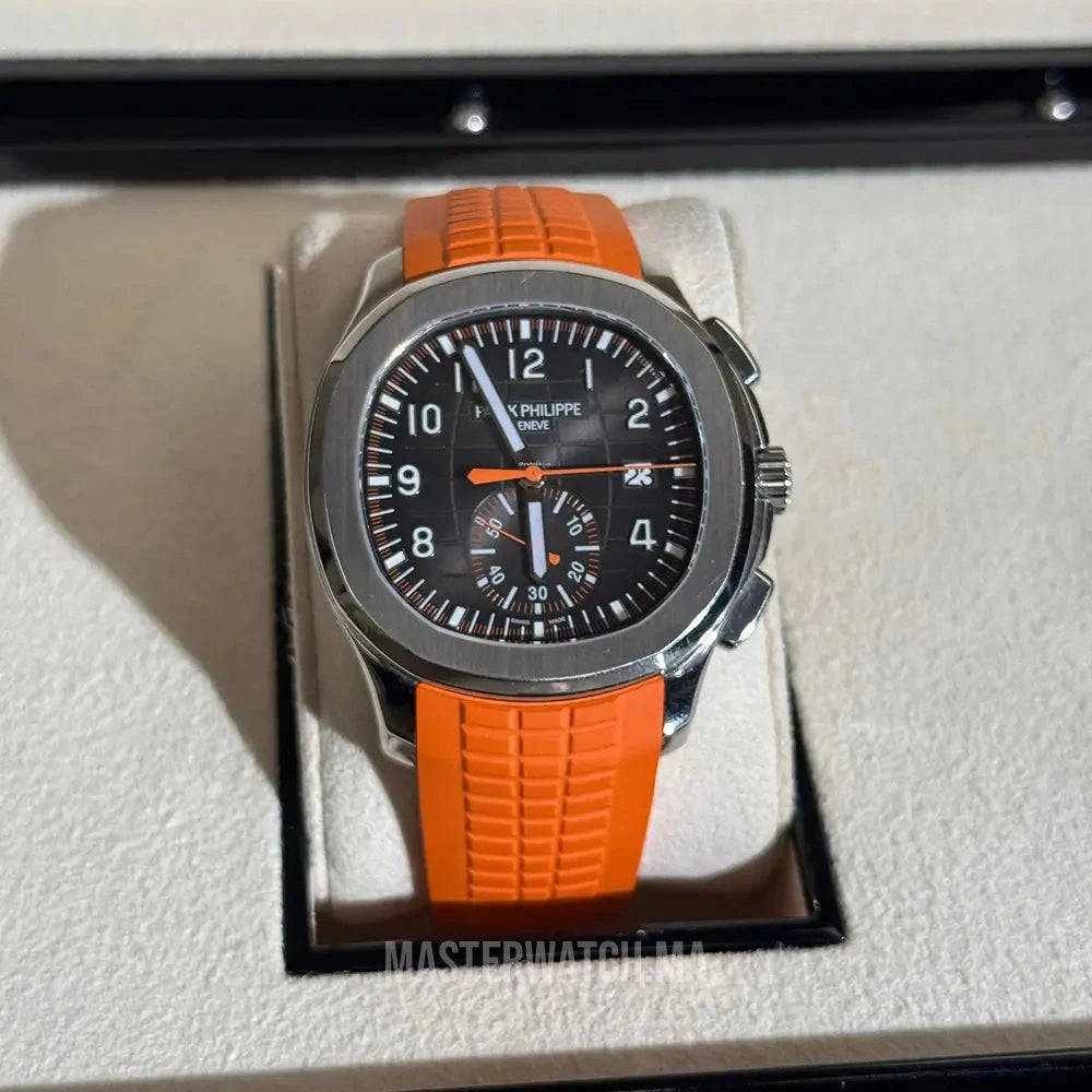 PP Aquanaut Chronograph Orange Dial