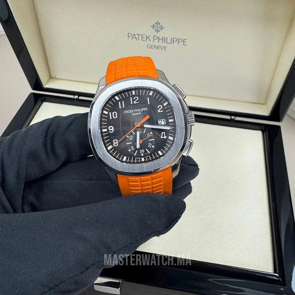 PP Aquanaut Chronograph Orange Dial