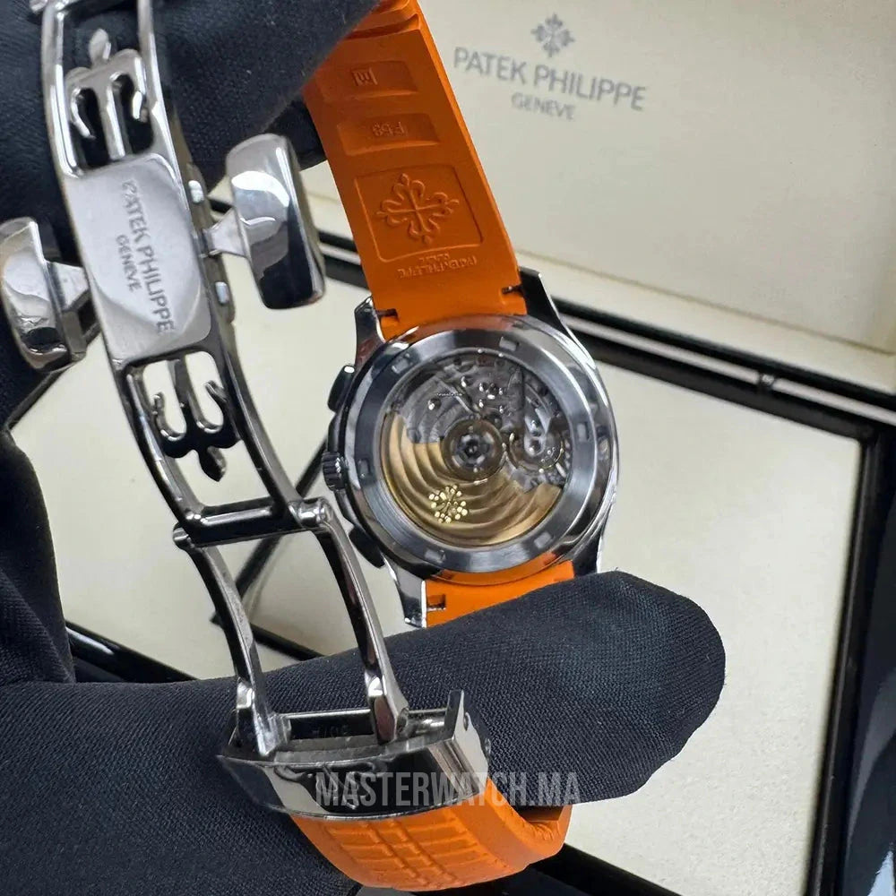 PP Aquanaut Chronograph Orange Dial