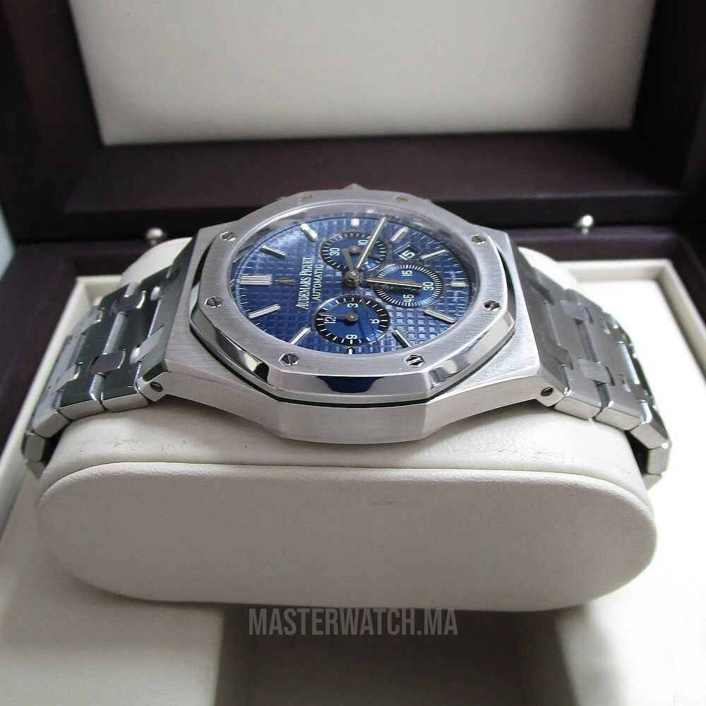 AP Royal Oak 41 mm Chronograph Blue Dial