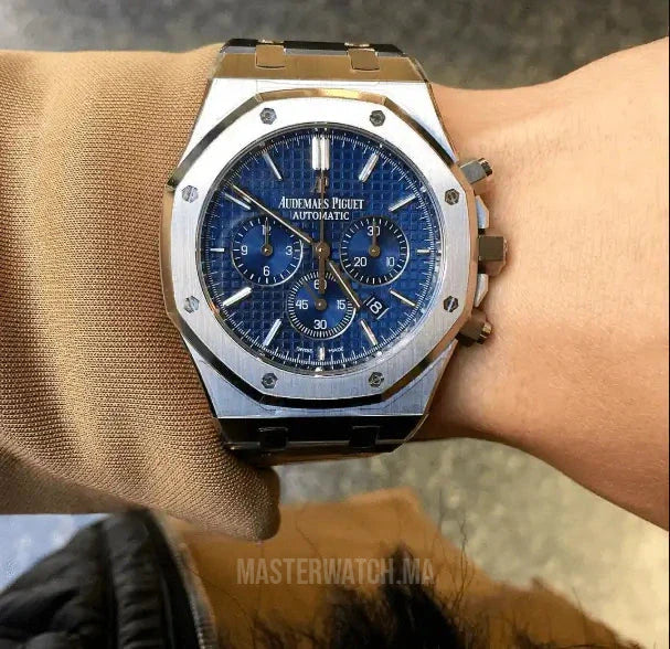 AP Royal Oak 41 mm Chronograph Blue Dial