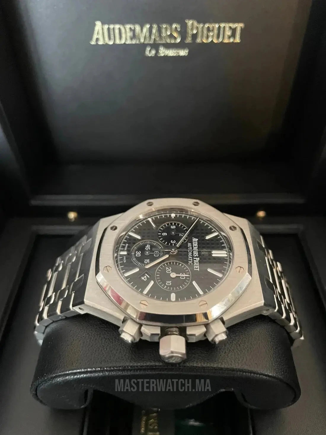 AP Royal Oak 41 mm Chronograph Black Dial