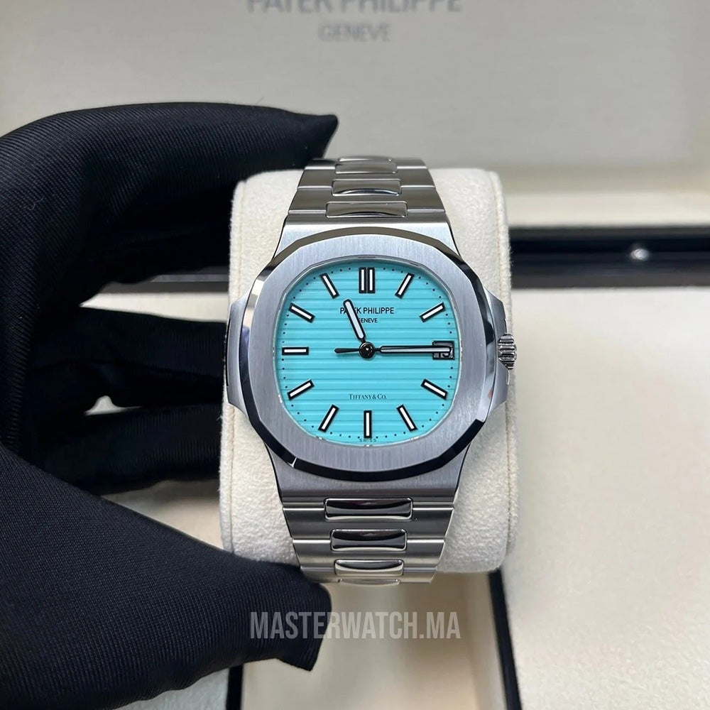 PP Nautilus 40mm Tiffany Blue Dial