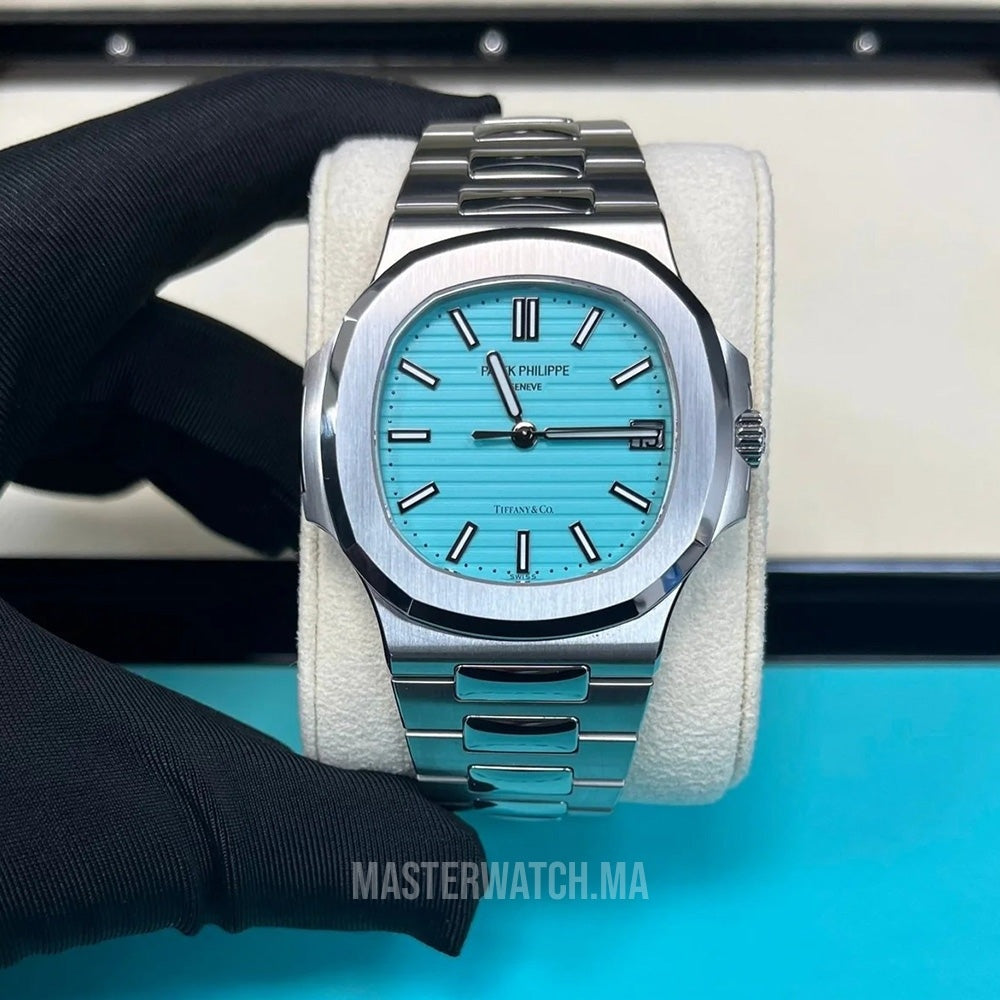 PP Nautilus 40mm Tiffany Blue Dial